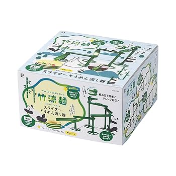【新品未使用】そうめんスライダー 電池式 竹流麺 D-6794 そうめん流し機 Amazon.co.jp: パール金属 そうめん流し器 スライダー 電池式 竹